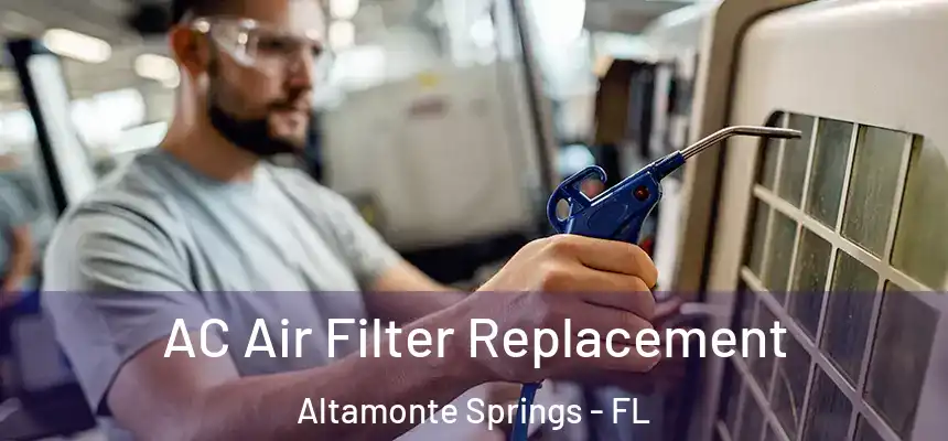 AC Air Filter Replacement Altamonte Springs - FL